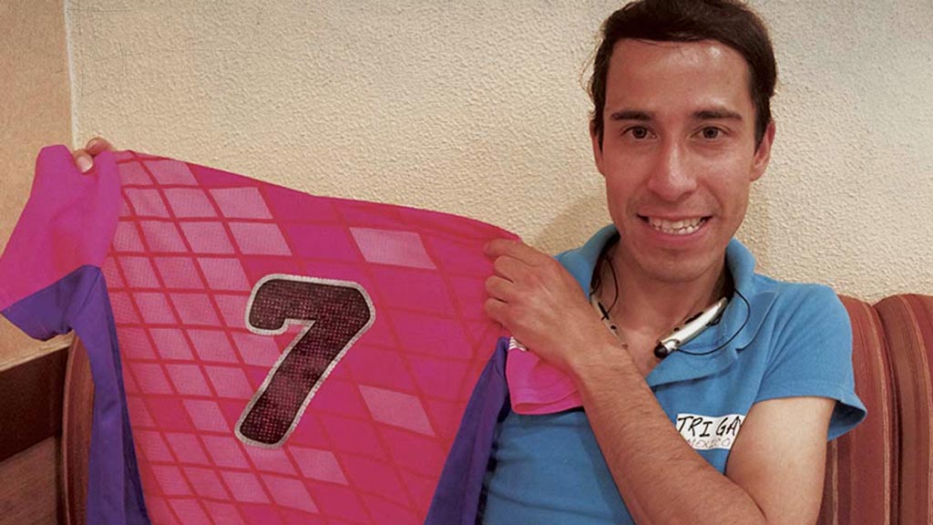 Andoni Bello, capitán del Tri Gay