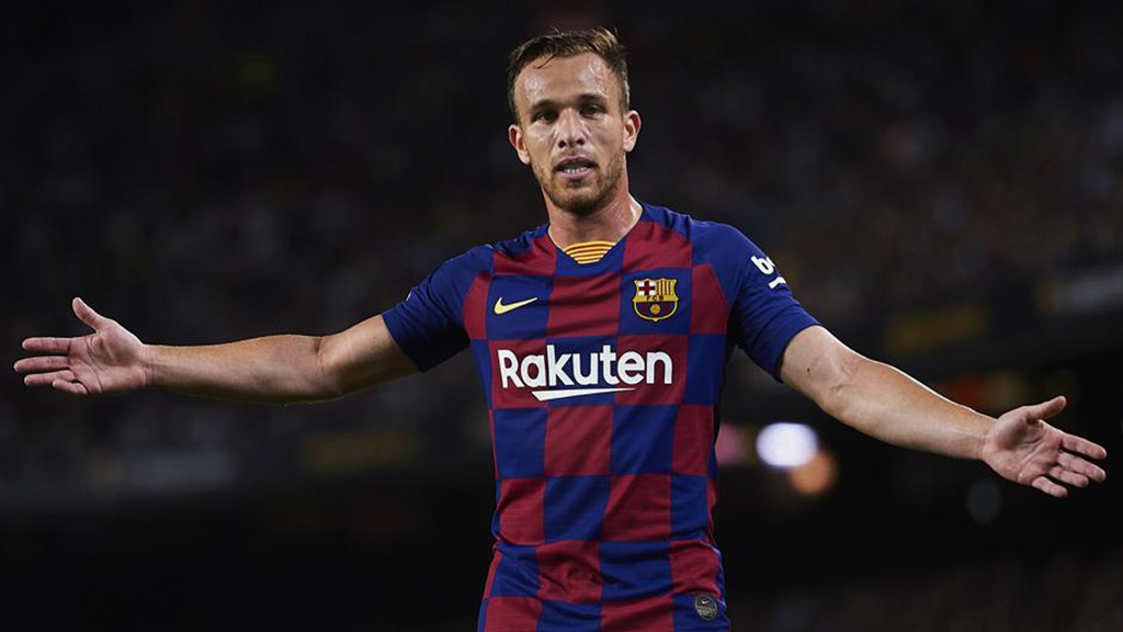 Emotiva despedida de Arthur del FC Barcelona