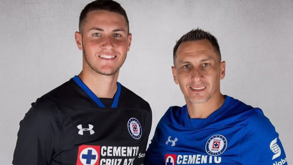 Christian 'Chaco' Giménez, junto a su hijo, Santiago