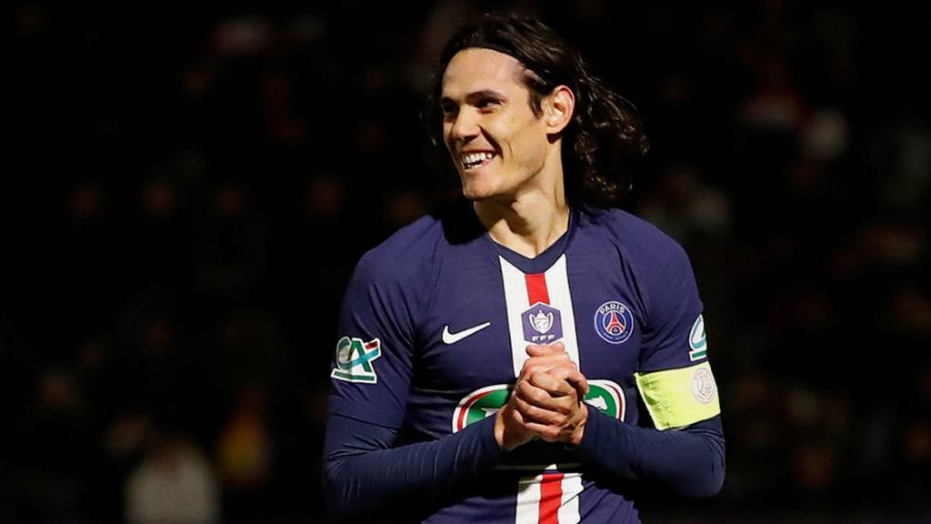 Edinson Cavani apunta al Inter de Milan