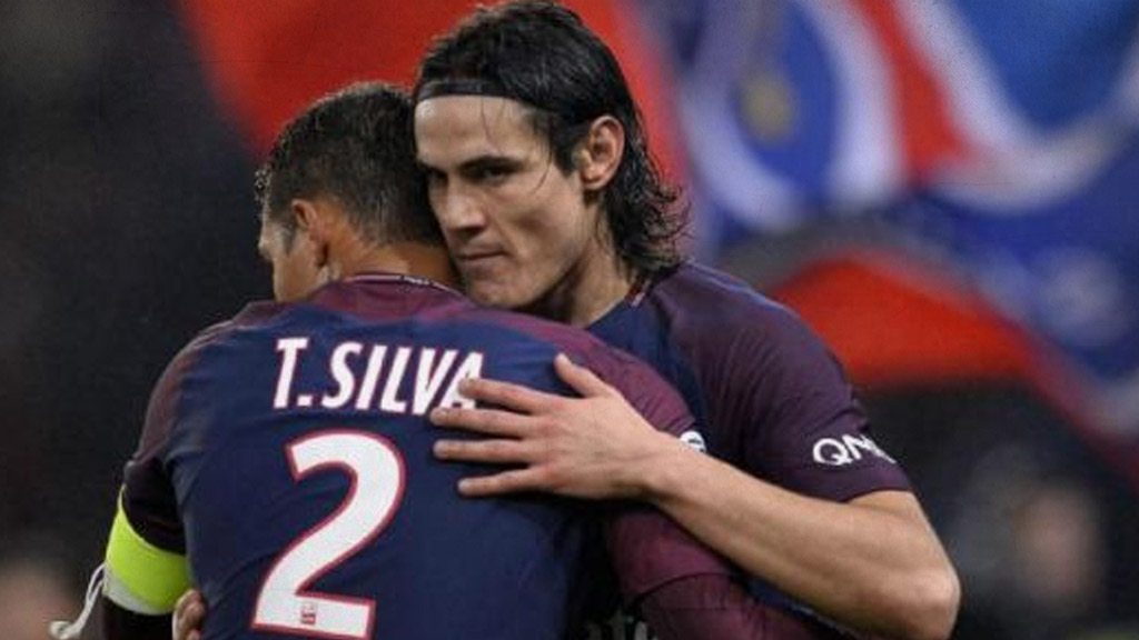 Edinson Cavani y Thiago Silva dicen adiós al PSG