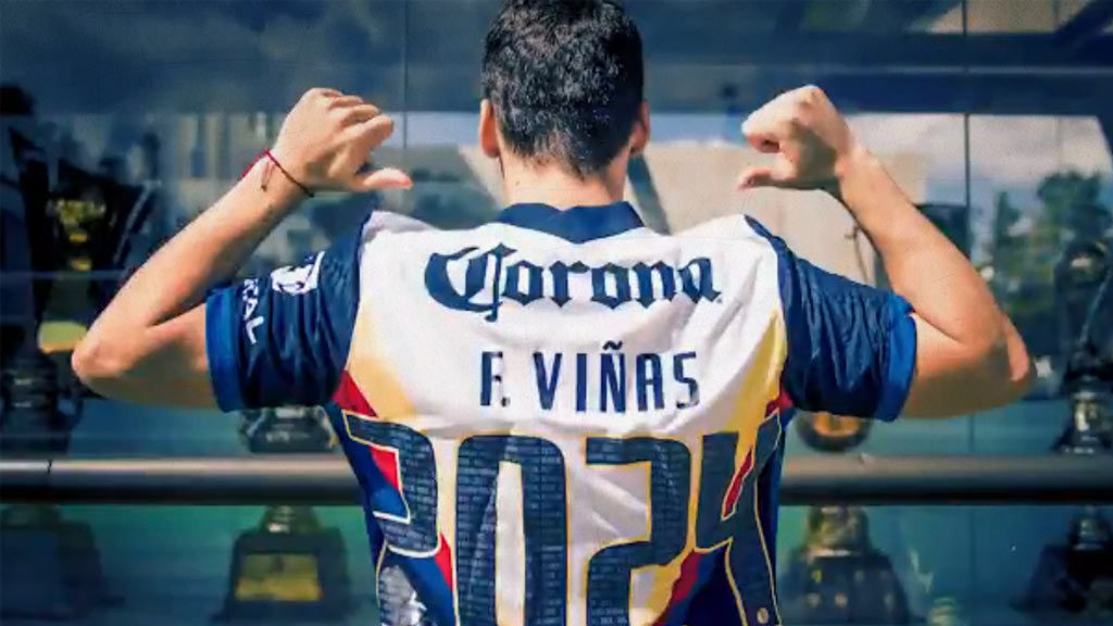 OFICIAL: América renueva a Federico Viñas hasta 2024
