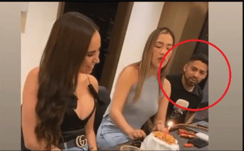 Javier Aquino rompió la cuarentena con una pequeña reunión