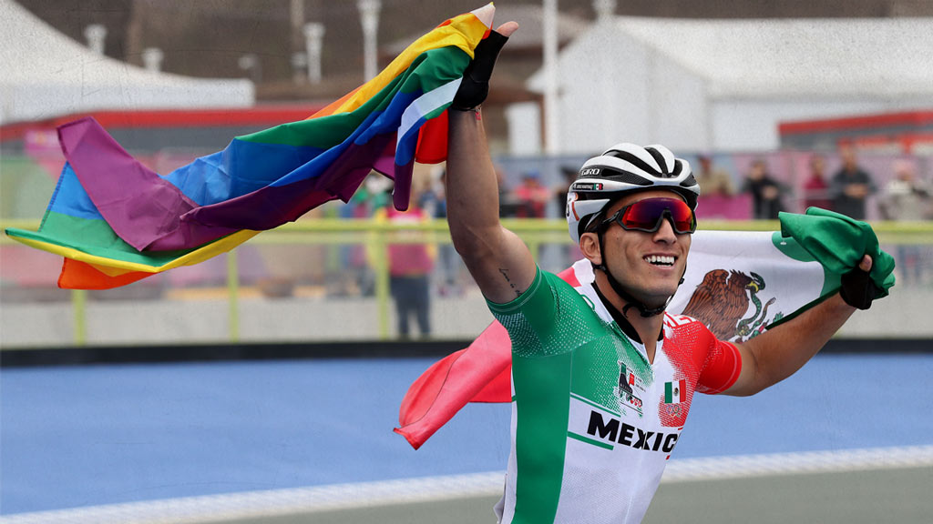 Así festejó su medalla de bronce