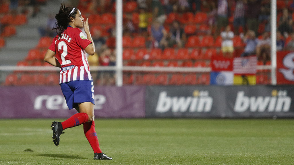 Kenti Robles se despide del Atlético de Madrid