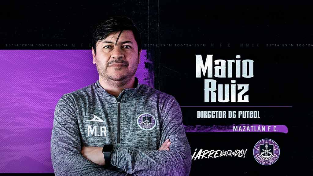 Mario Ruíz fue nombrado Director de Futbol de Mazatlán FC