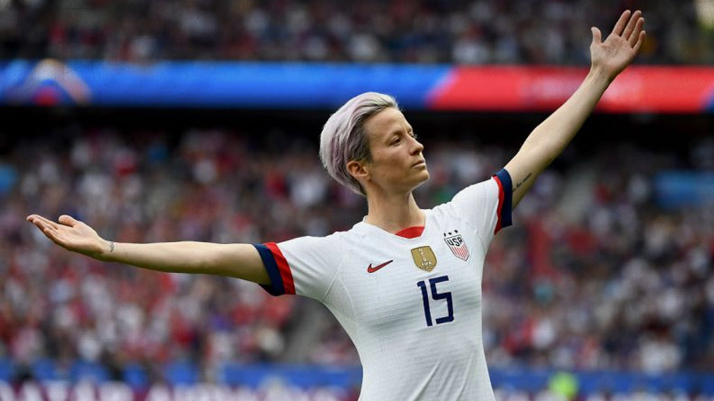 Rapinoe se declaró públicamente lesbiana en 2012