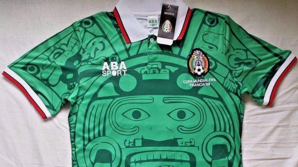 El legendario jersey de la Selección Mexicana en Francia 98