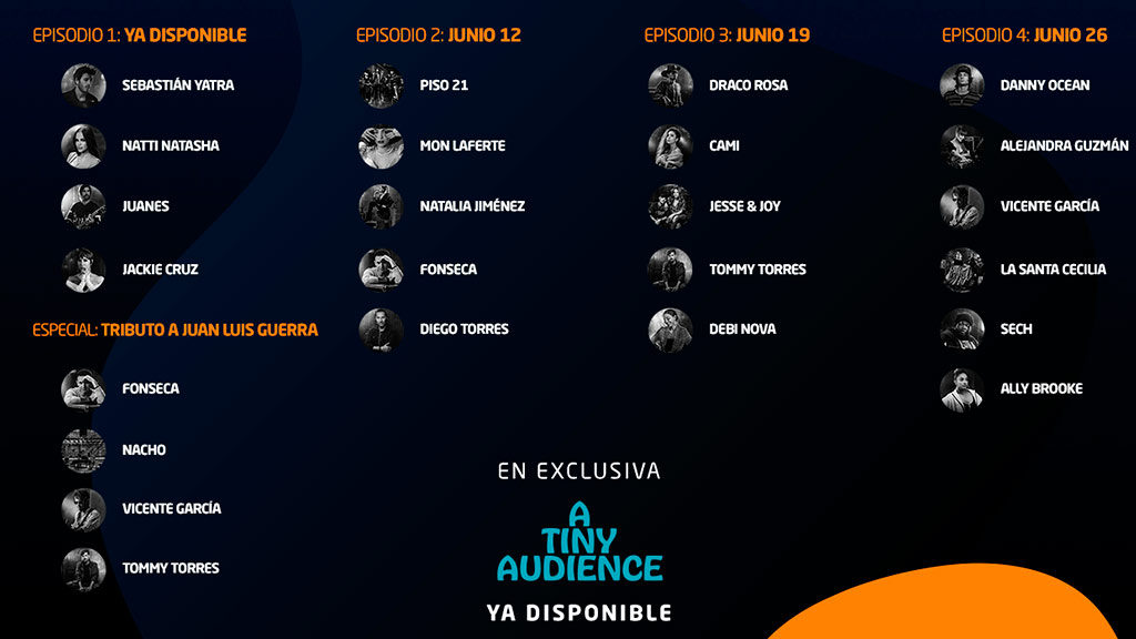 Nuevo Episodio de “A TINY AUDIENCE” en DIRECTV GO 0