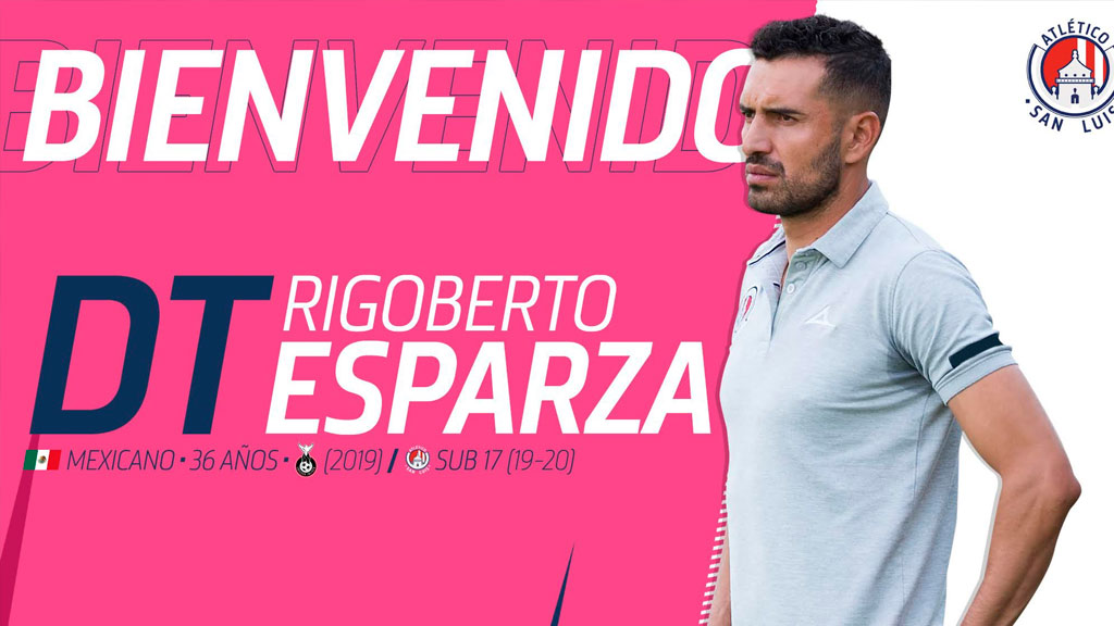 OFICIAL: Rigoberto Esparza, nuevo DT de Atlético de San Luis Femenil