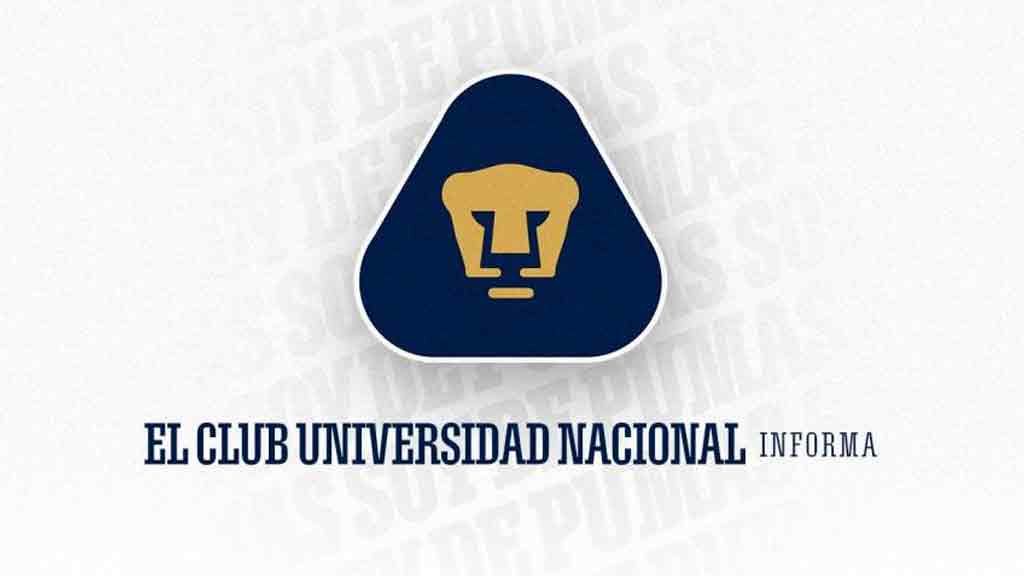 Pumas confirma otro caso de coronavirus en el plantel