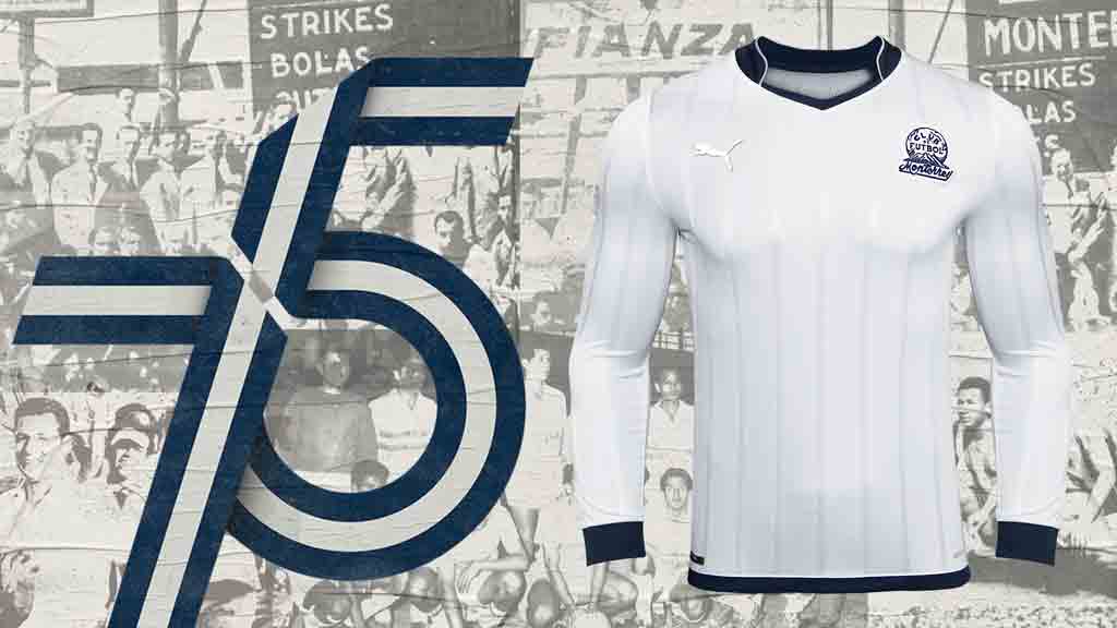 Rayados y PUMA presentan jersey por 75 aniversario