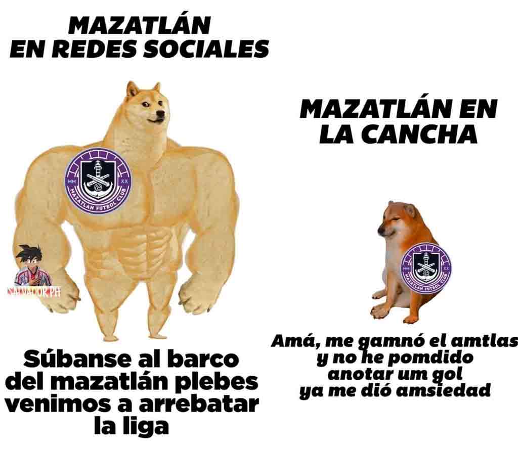 Memes de la derrota de Mazatlán FC contra el Atlas 5