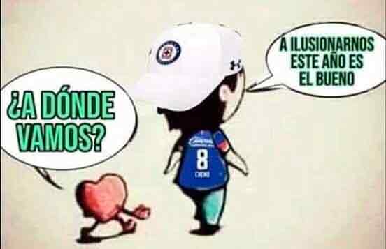 Memes de la goleada de Cruz Azul contra el América 2