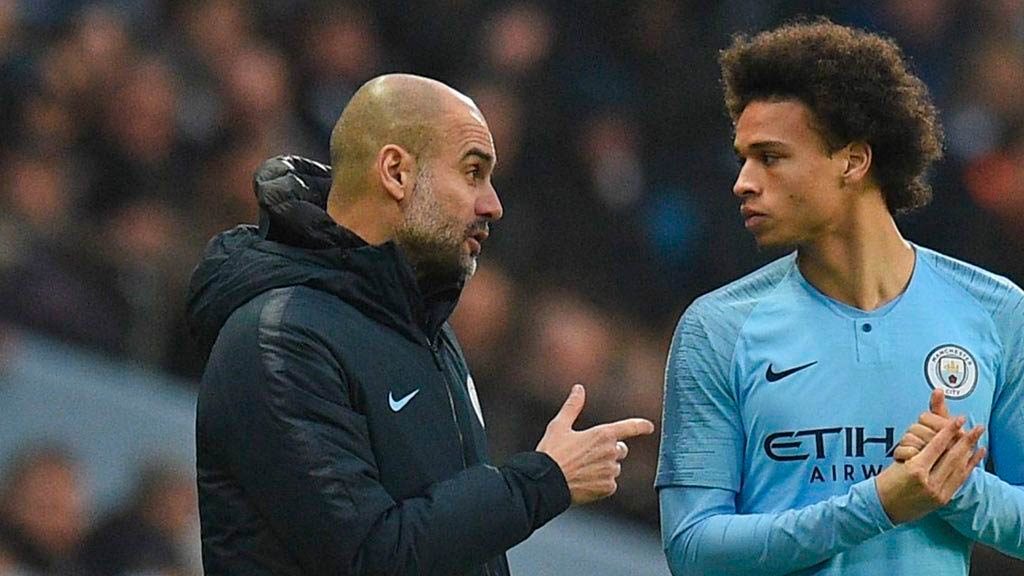Pep Guardiola confirma la baja de Leroy Sané