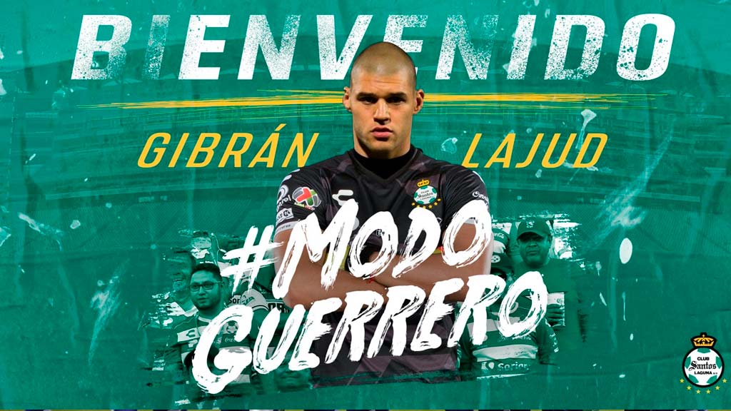 Santos Laguna da la bienvenida a Gibrán Lajud