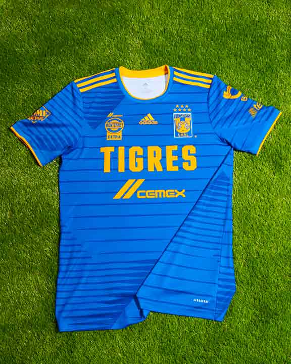 Tigres playera de visita