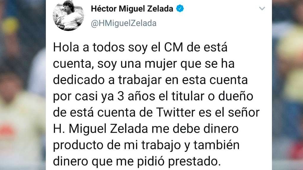 CM acusa a Héctor Miguel Zelada por falta de pago 0
