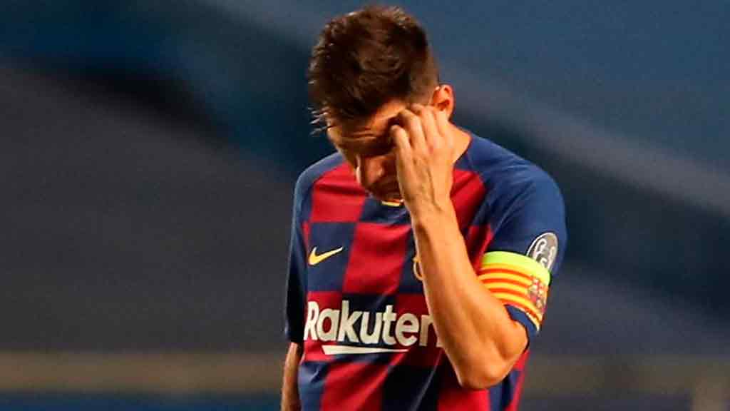 Messi y el Barcelona cierran desastroso año con un empate