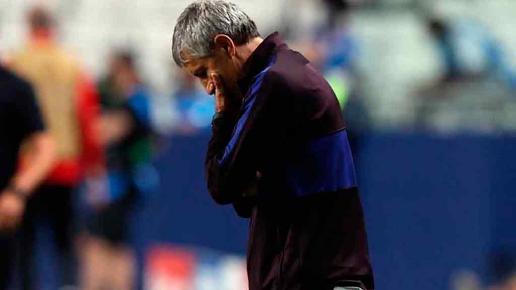 Barcelona confirmará salida de Setién este lunes