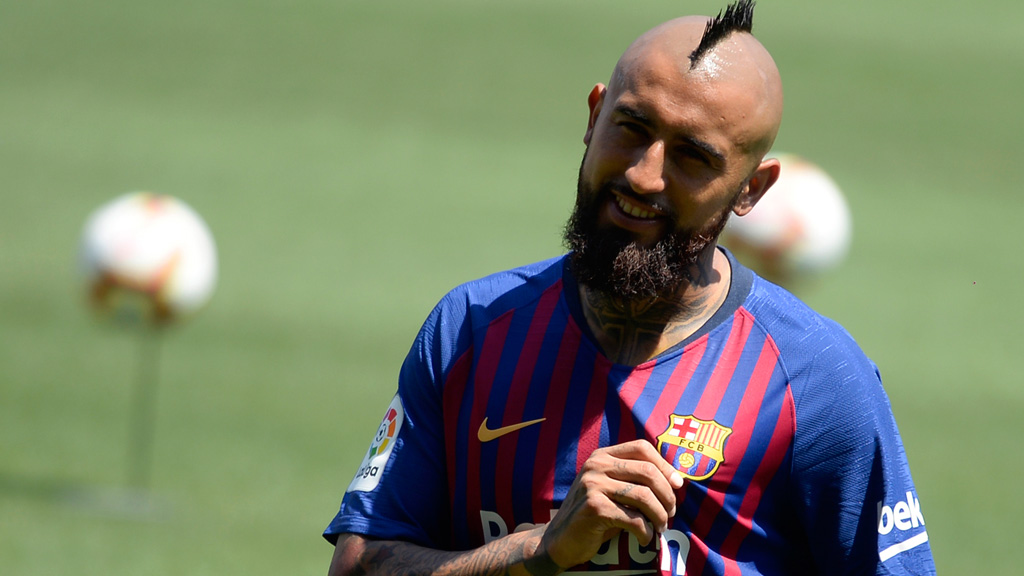 Vidal presume la grandeza del Barcelona a su ex equipo