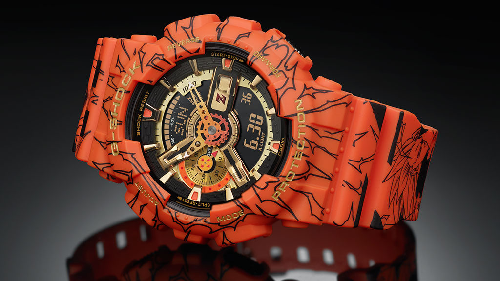 Casio G-SHOCK lanza el reloj de Dragon Ball Z