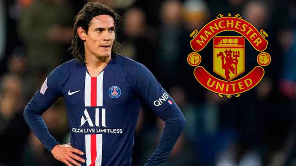 Edinson Cavani podría llegar al Manchester United