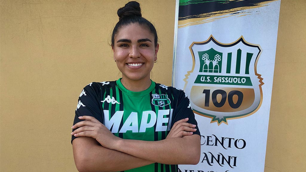 Sassuolo confirma fichaje de mexicana Estefanía Fuentes