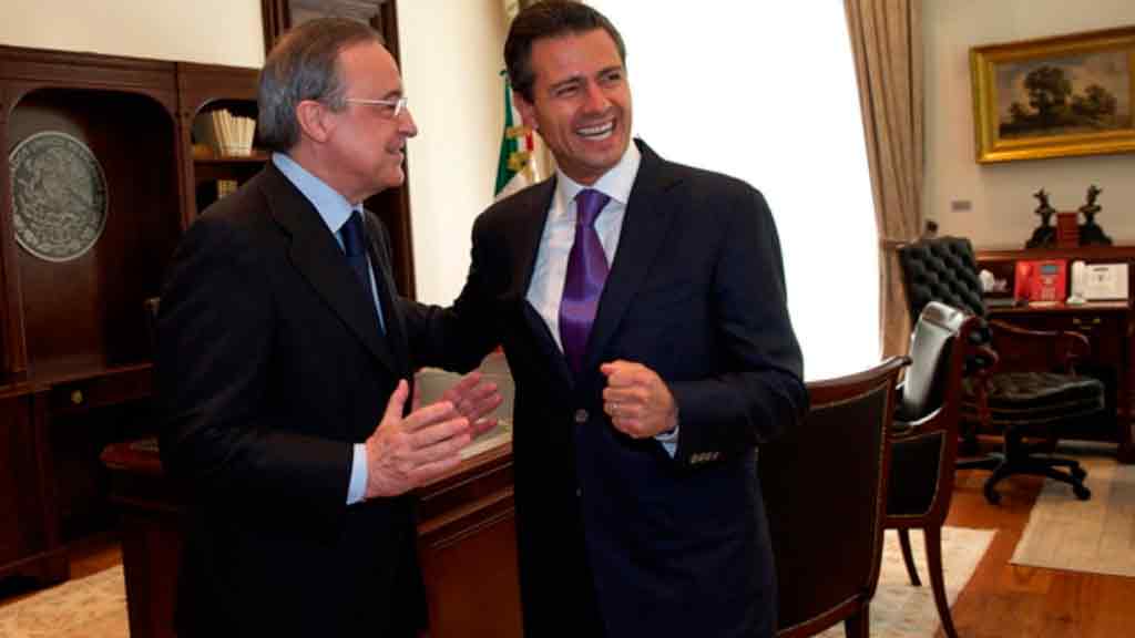 Florentino Pérez Enrique Peña Nieto