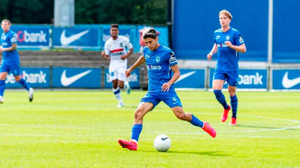 Gerardo Arteaga debutó en derrota del Genk ante el Brujas