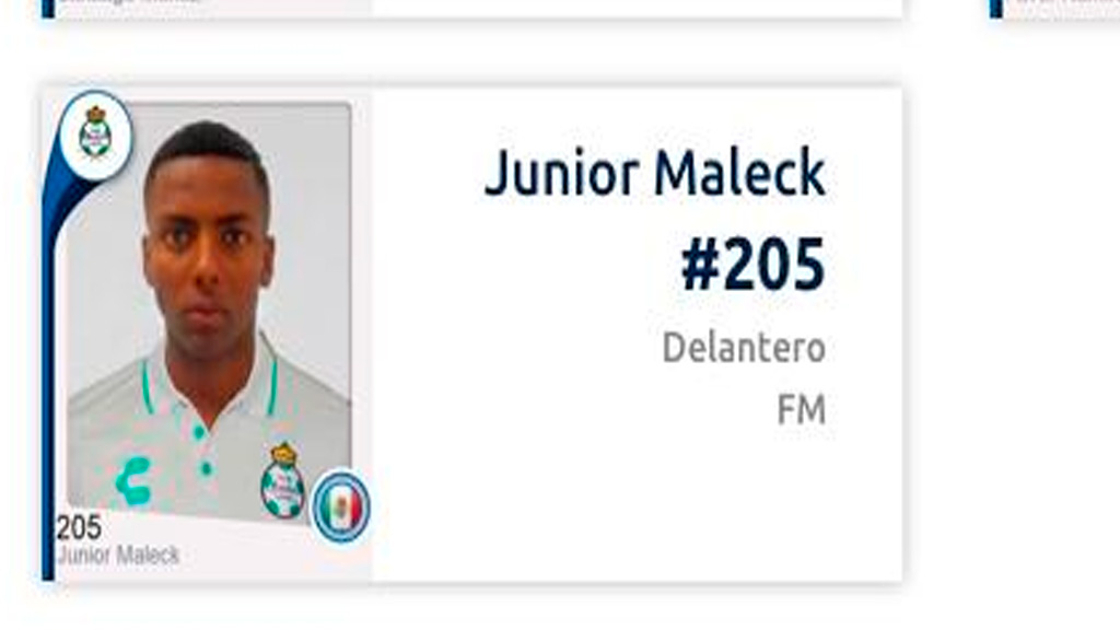 Joao Maleck, registrado con la Sub-20 de Santos