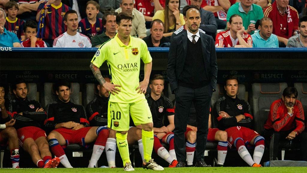 Revelan conversación entre Pep Guardiola y Lionel Messi