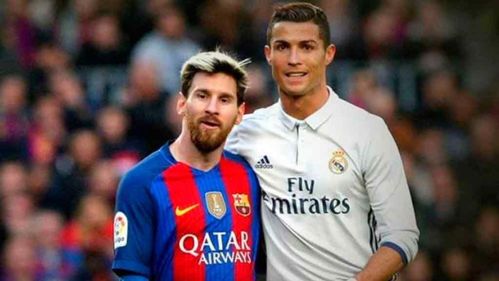 Cristiano Ronaldo y Messi posan juntos para una campaña