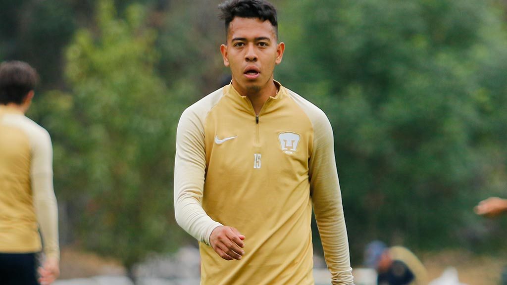 Sebastián Saucedo baja de Pumas por tres semana