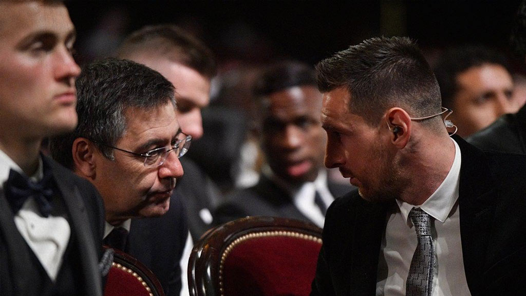 Bartomeu pedirá a Lionel Messi que baje su salario