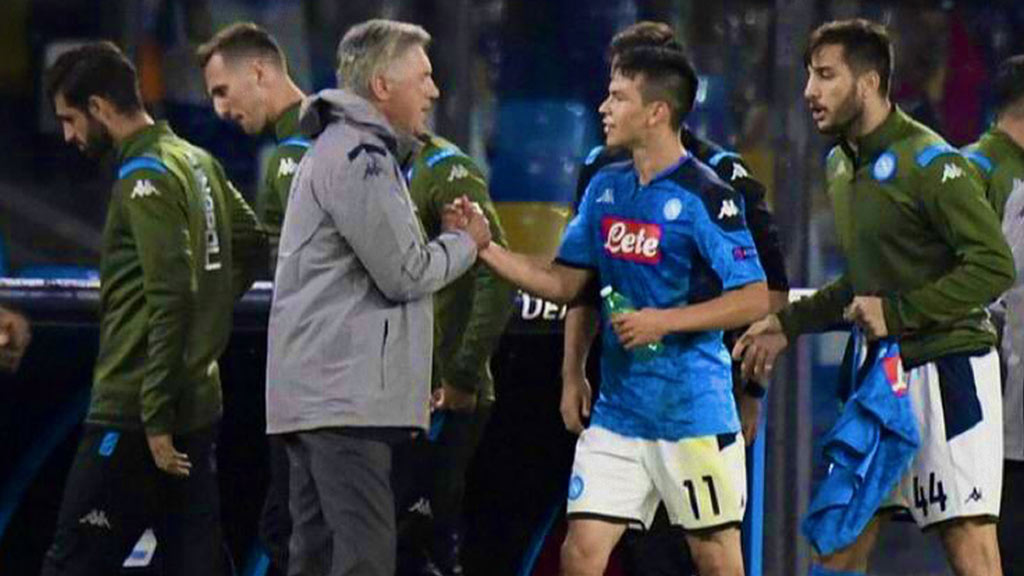 Carlo Ancelotti llega al Real Madrid como un enamorado de Chucky Lozano