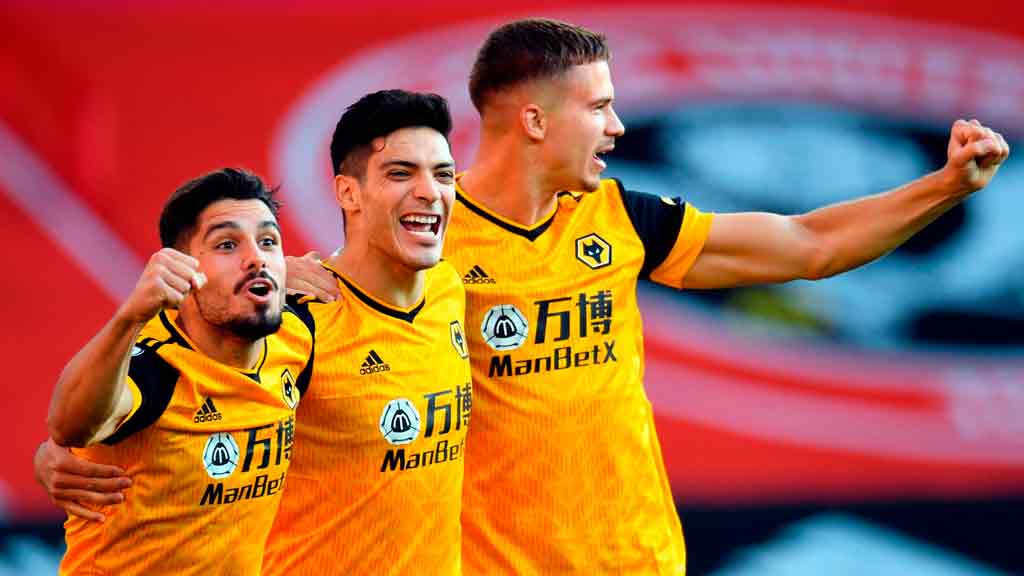 Cinco golazos de Raúl Jiménez con el Wolverhampton en 100 partidos