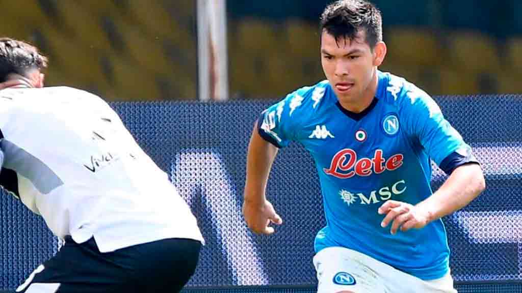 El doblete de Chucky Lozano contra el Genoa