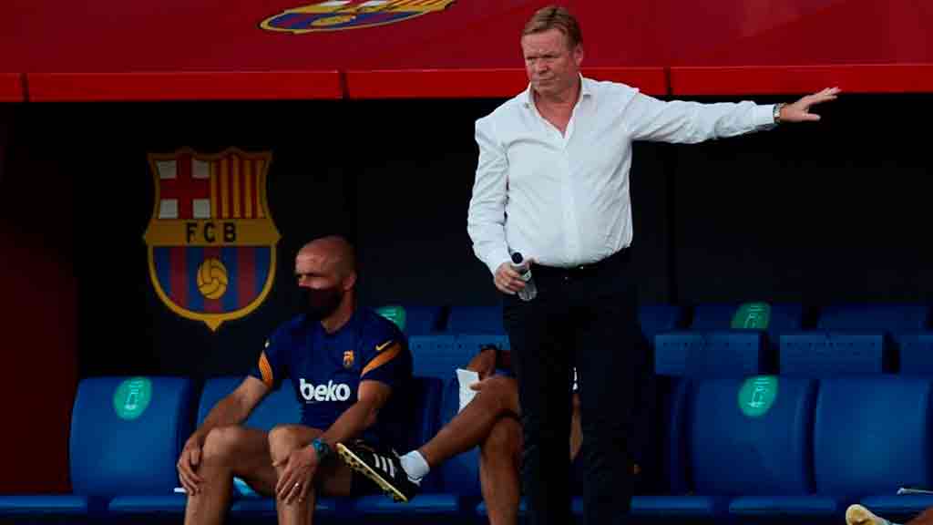 Koeman no puede estar en juegos oficiales con Barcelona