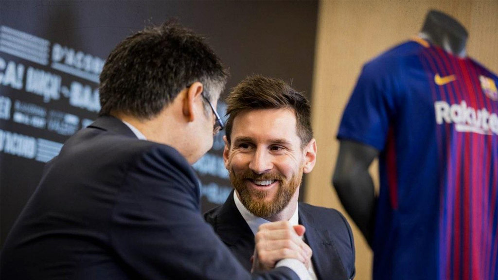 Barcelona ofrece renovación de dos años a Lionel Messi