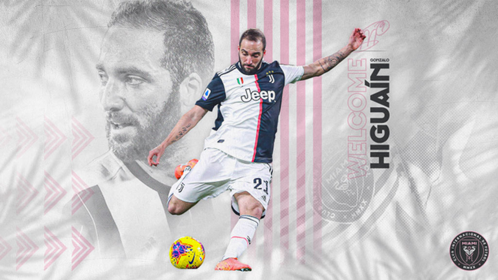 Inter de Miami presenta a Gonzalo Higuaín