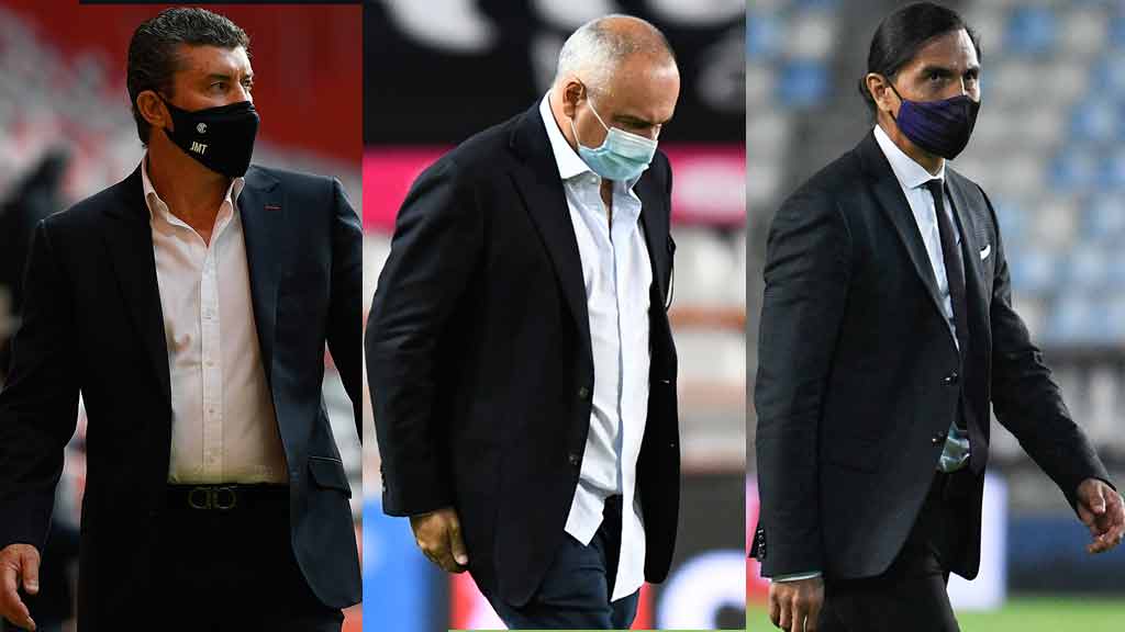 Tres técnicos de la Liga MX con su puesto en riesgo