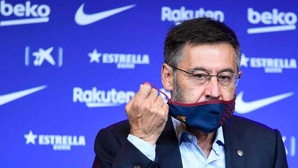 Barcelona: Bartomeu confinado por riesgo de coronavirus