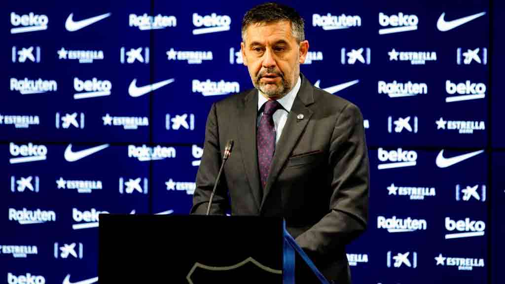 Bartomeu dimitió como presidente del Barcelona