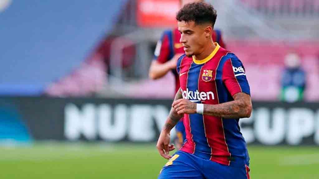 Coutinho causa baja con el Barcelona por tres semanas