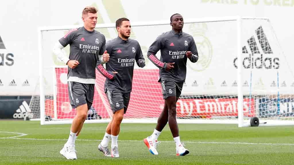 Eden Hazard volvió a entrenar con el Real Madrid