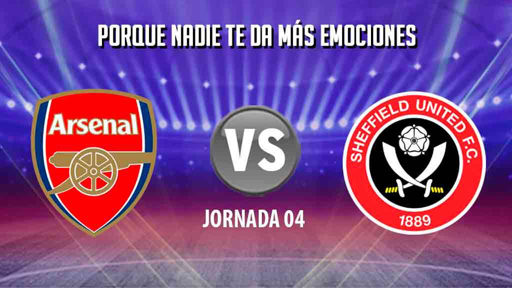 Escucha EN VIVO aquí el duelo entre Arsenal y Sheffield United