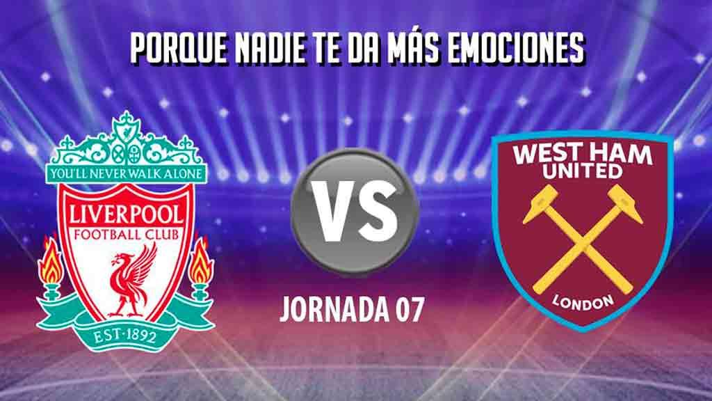 Escucha EN VIVO aquí el duelo entre Liverpool vs West Ham