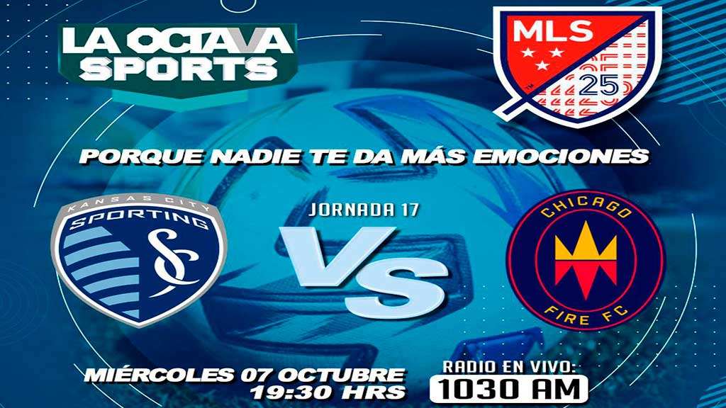 Escucha EN VIVO aquí el Sporting Kansas City vs Chicago Fire