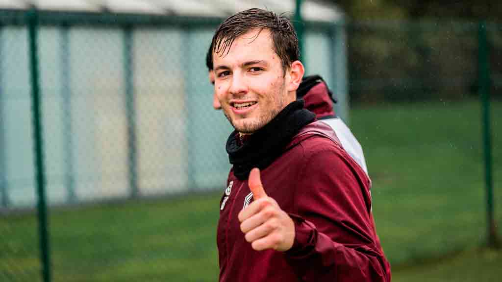 Eugenio Pizzuto ya entrenó con el Lille